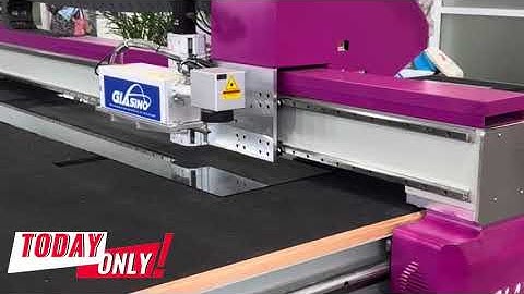 3 in 1 Multifunction Monolithic CNC Glass Cutting Machine with laser marking&low e edge deletion