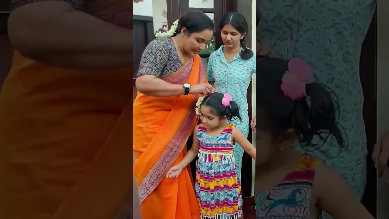 Uppum Mulakum Neelu and paru kutty 