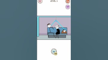 viral short video#draw 2 save thief puzzle game#short moment#