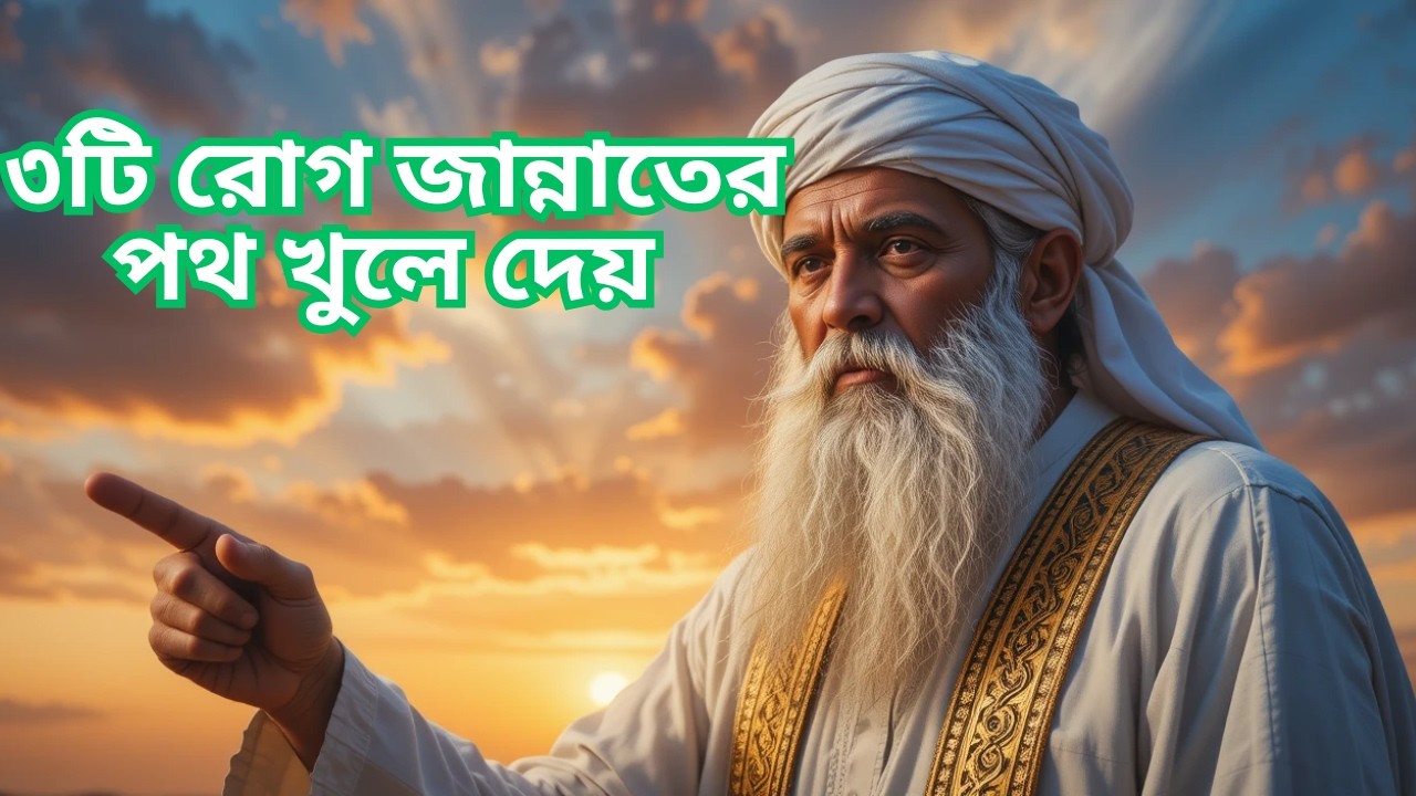 ৩টি রোগ জান্নাতের পথ খুলে দেয় | Islamic Video | ইসলামিক ভিডিও! #আলো কাহিনী #ইসলামিকভিডিও #dua