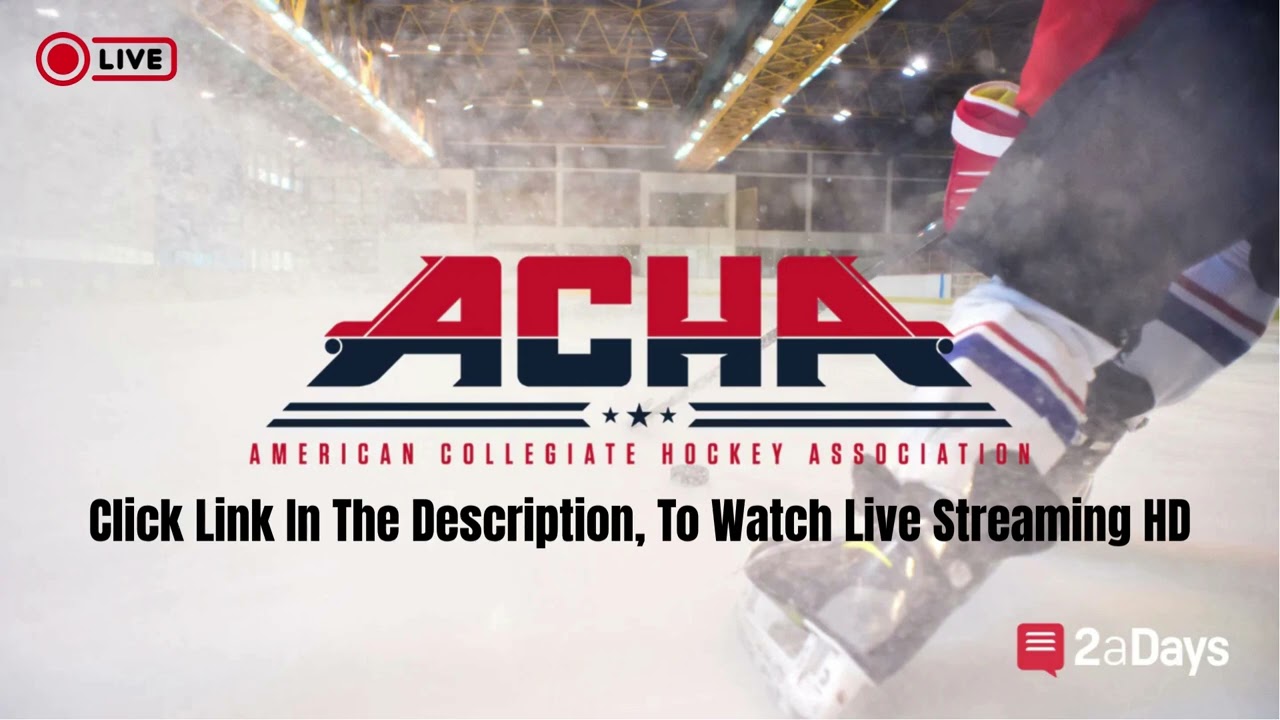 University of Delaware vs John Carroll University - ACHA Men's Ice Hockey 2026