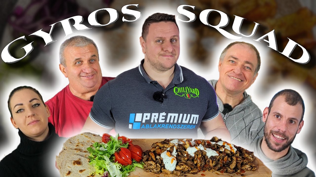 🥙Saját extra nagy gyros tál és  majdnem vak teszt😆🥙