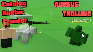 *FREE SERVERSIDE* aureus.wtf (2023) Catalog Avatar Creator