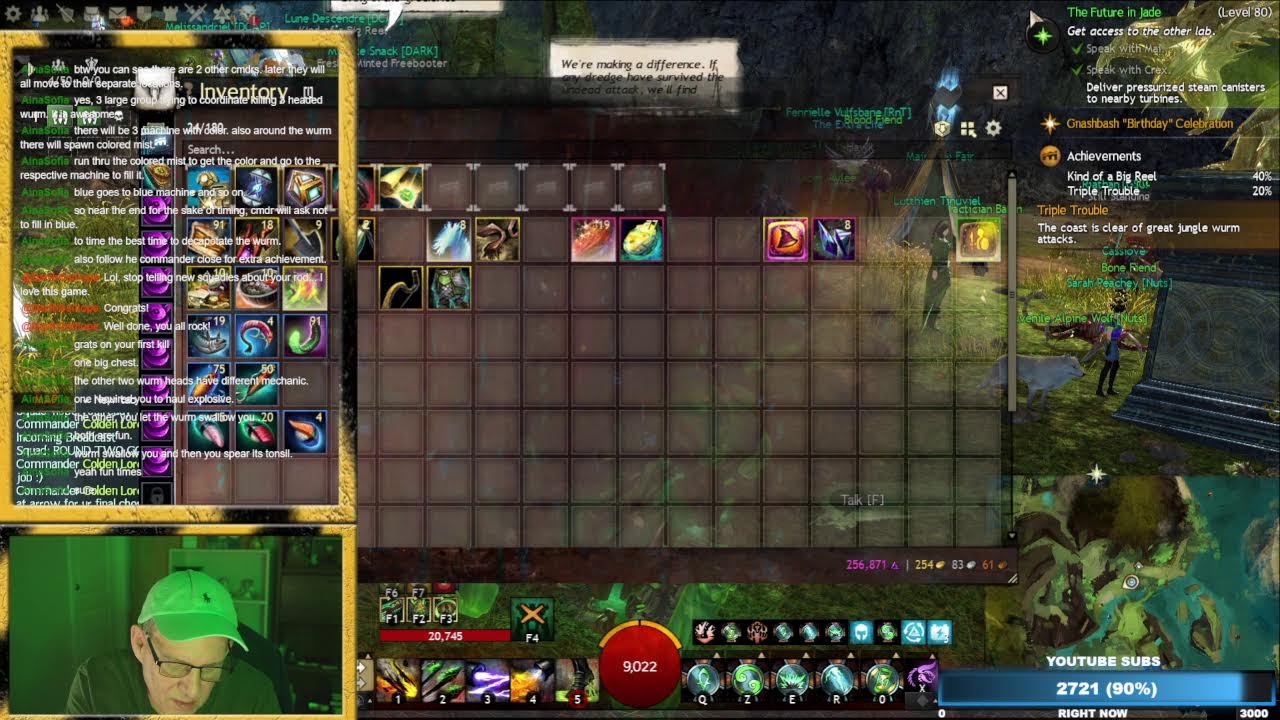 Guild Wars 2 Noobie Chasing Central Tyria Mastery Points Episode 02 Need help. Join Me! 