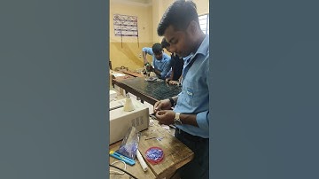 Annual Project Work Electronics Mechanic 2022-24 || Halisahar Govt ITI #iti #shorts