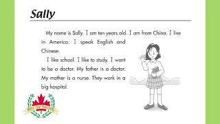 Story 3: Sally | Short Stories 1.