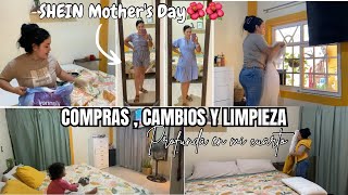 COMPRAS PARA EL  HOGAR| CAMBIOS Y LIMPIEZA EN MI CUARTOCocinado calabacitas| SHEIN Mother’sDay