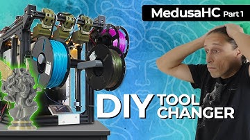 I built a super-budget DIY toolchanger (hotend-changer) — Project MedusaHC Part 1