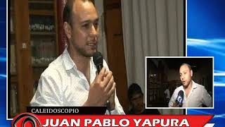 Juan Pablo Yapura   El Santamariano Presento Su Libro Caleidoscopio