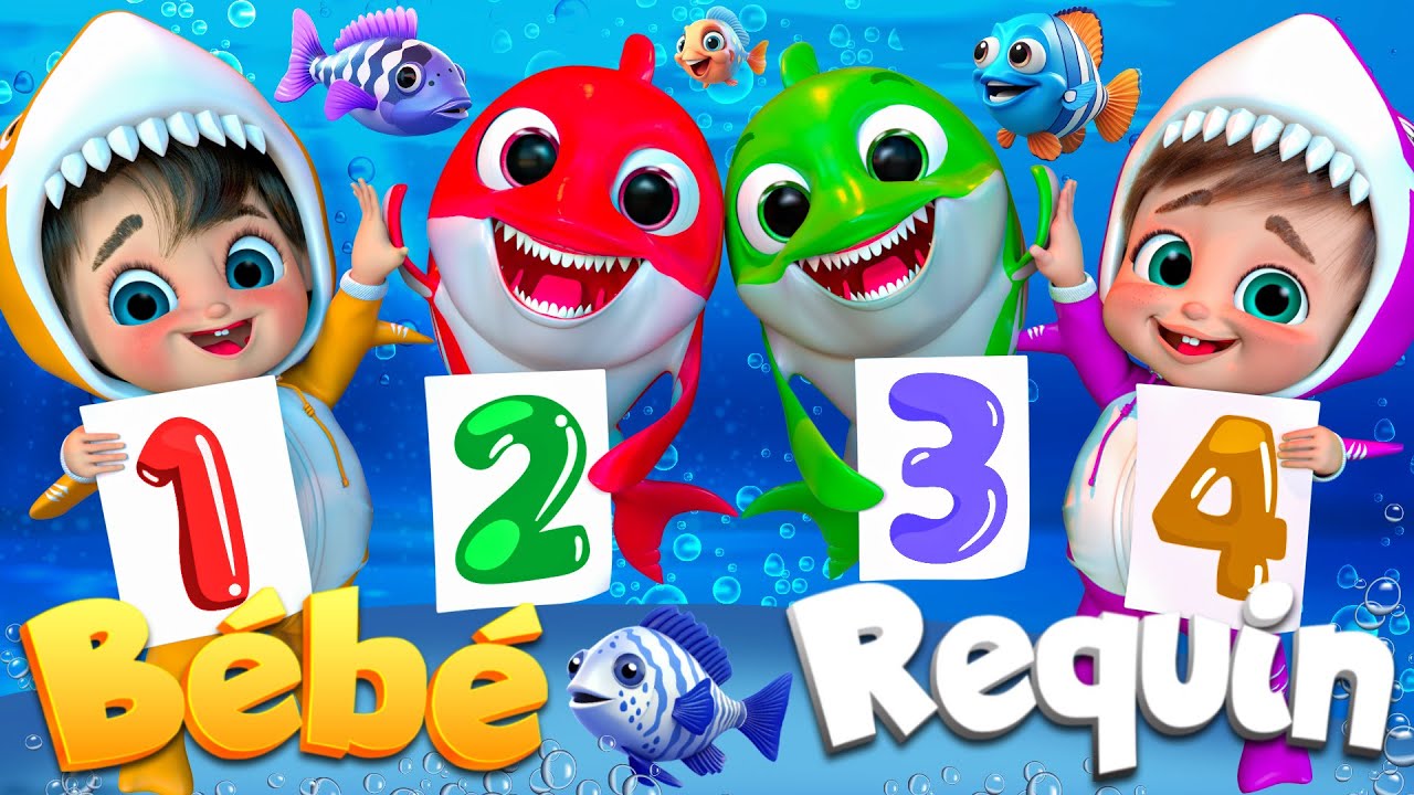 Bébé Requin et les Bulles Magiques | Comptines Et Chansons | À Bébé Chanson @SuperLucaLEFrancais