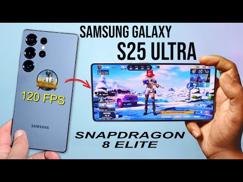 Samsung Galaxy S25 Ultra - 120 FPS PUBG GamePlay Test 🔥 Heating & Battery Drain 🤐