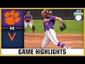 Clemson vs. Virginia Game Highlights | 2024 ACC Softball Championship (2nd Round)