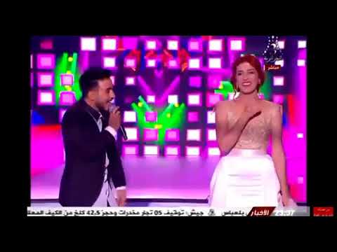 حسين بن حاج و سهيلة بن لشهب يؤديان أغنية رائعة خلال البرايم النهائي الحان و شباب 