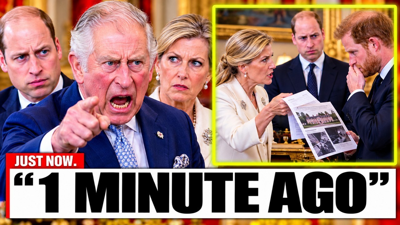 Charles ERUPTS After Sophie CONFRONTS Harry’s Hidden Plan In Front Of William