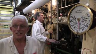 Ship Engine Room  Triple Expansion Engines Onboard Steam Ship Shieldhall