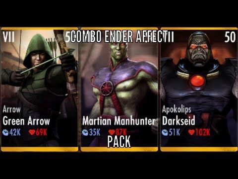 Injustice Gods Among Us The Combo Ender Effect Team Youtube