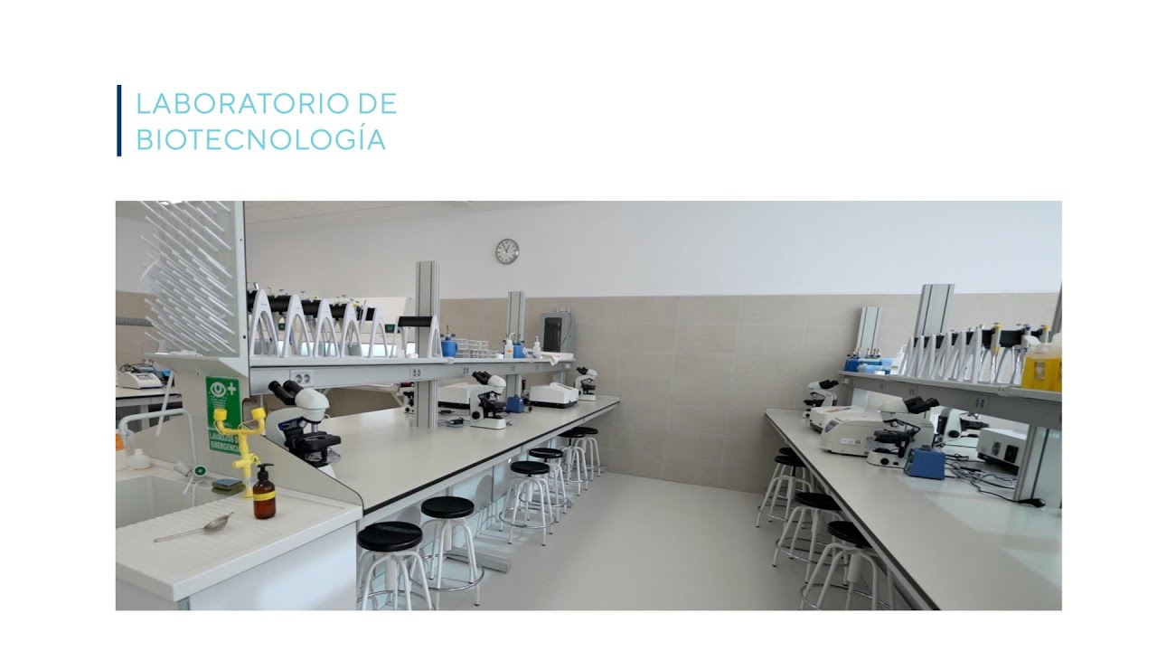 LOYOLA ESPACIO A ESPACIO: LABORATORIO BIOTECNOLOGÍA