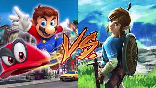 The Legend of Zelda: Breath of the Wild Vs. Super Mario Odyssey for Game of the Year!