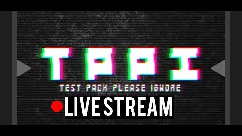 FTB TPPI Livestream