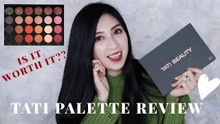 TATI BEAUTY PALETTE mini Review - Glitter Glam Look For Holidays