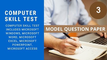Computer Skill Test for Junior Assistant |RI Previous Year Question | Tech Must | Pravuram Nayak