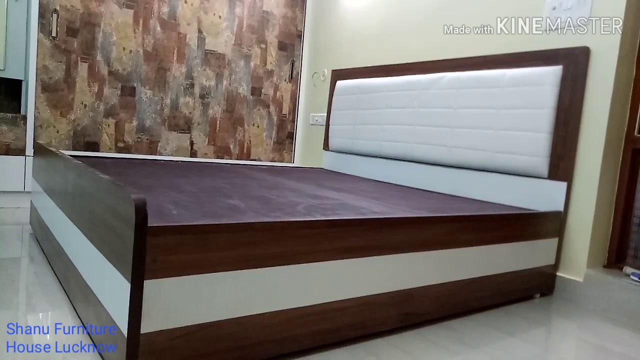 Double bed design | Hydrolic bed design | storage bed design | box ...