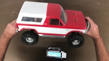 Hacked 8 Channel GT3c Radio In A Traxxas TRX-4