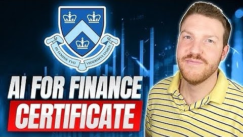 AI for Business & Finance Certificate Program by Columbia Business School