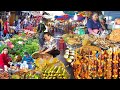 Various Kinds of Cambodian Fresh Street Food Compilation - Grilled Meat, Snack, Market Food &amp; More