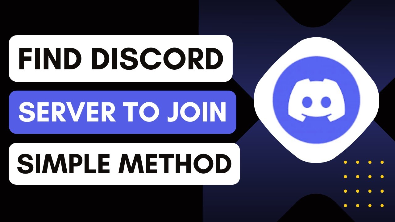 How To Find Discord Servers To Join - Quick Guide - YouTube
