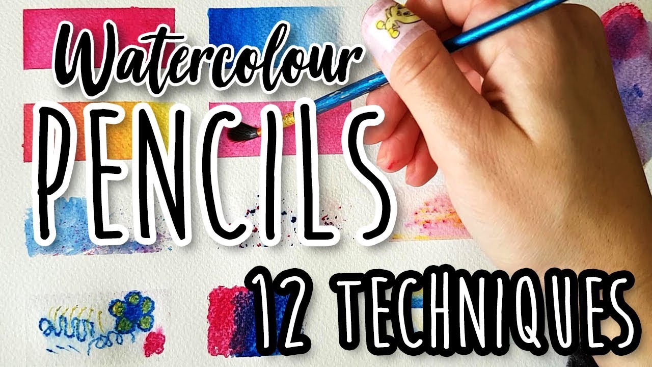 How to Use Watercolour  Pencils for Beginners  12 