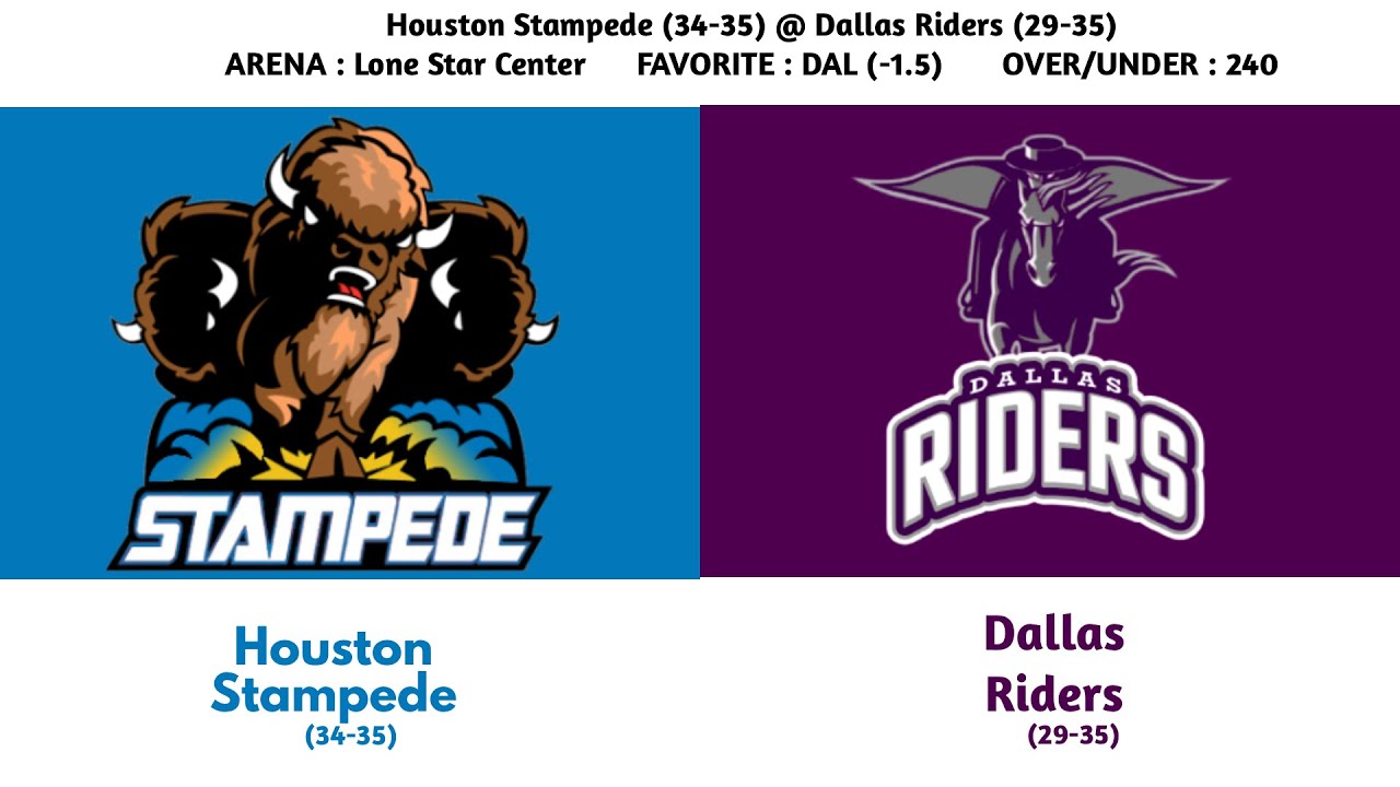 Houston Stampede vs Dallas Riders 031533 - YouTube