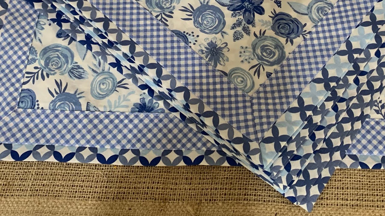 Jogo americano flowers