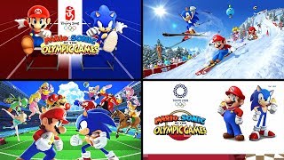 Evolution Of Mario & Sonic Opening Scenes 2007-2019