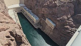 Hoover Dam viewed from the Interstate bridge