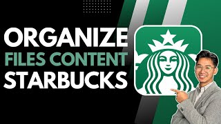 How to Organize Files or Content in Starbucks screenshot 4