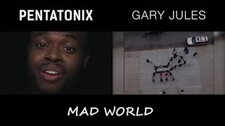 Mad World - Pentatonix & Gary Jules (Side by Side)