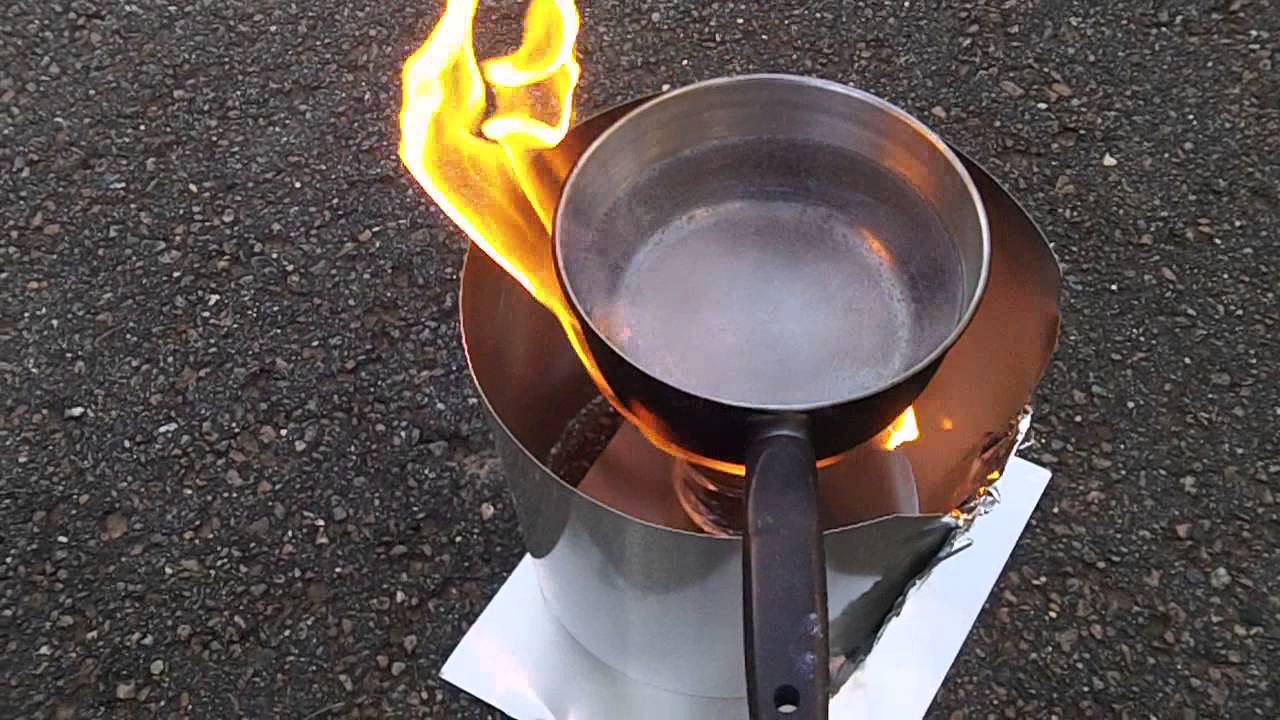 Can camp stove boiling water YouTube