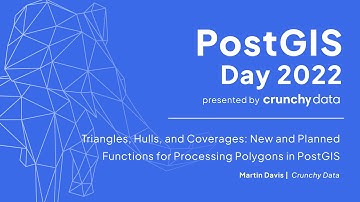 Triangles, Hulls, and Coverages: New and Planned Functions for Processing Polygons in PostGIS