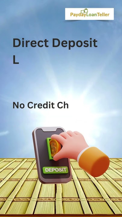 Direct Deposit Loans In Minutes No Credit Check Direct Deposit Loans Online In Minutes No Credit Check #directdeposit #