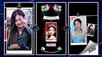 HAPPY BIRTHDAY 🥳🎂 New 3D XML file | Birthday wish Video editing XML 🥰 #alightmotion | @M_Status146