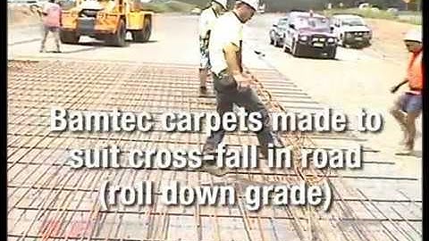 BAMTEC Solution by OneSteel - Continuously Reinforced Concrete Pavement (CRCP) Nabiac Bypass