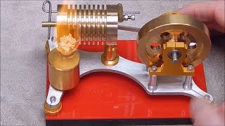 SH-01 piston port flame licker vacuum engine