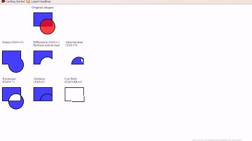 Catia V5 Tutorial-97 Boolean Operations Overview