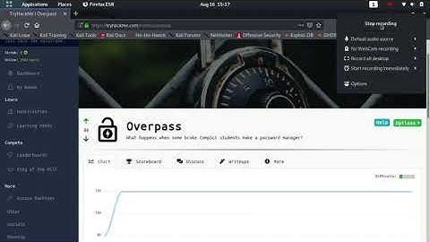 Overpass tryhackme walkthrough