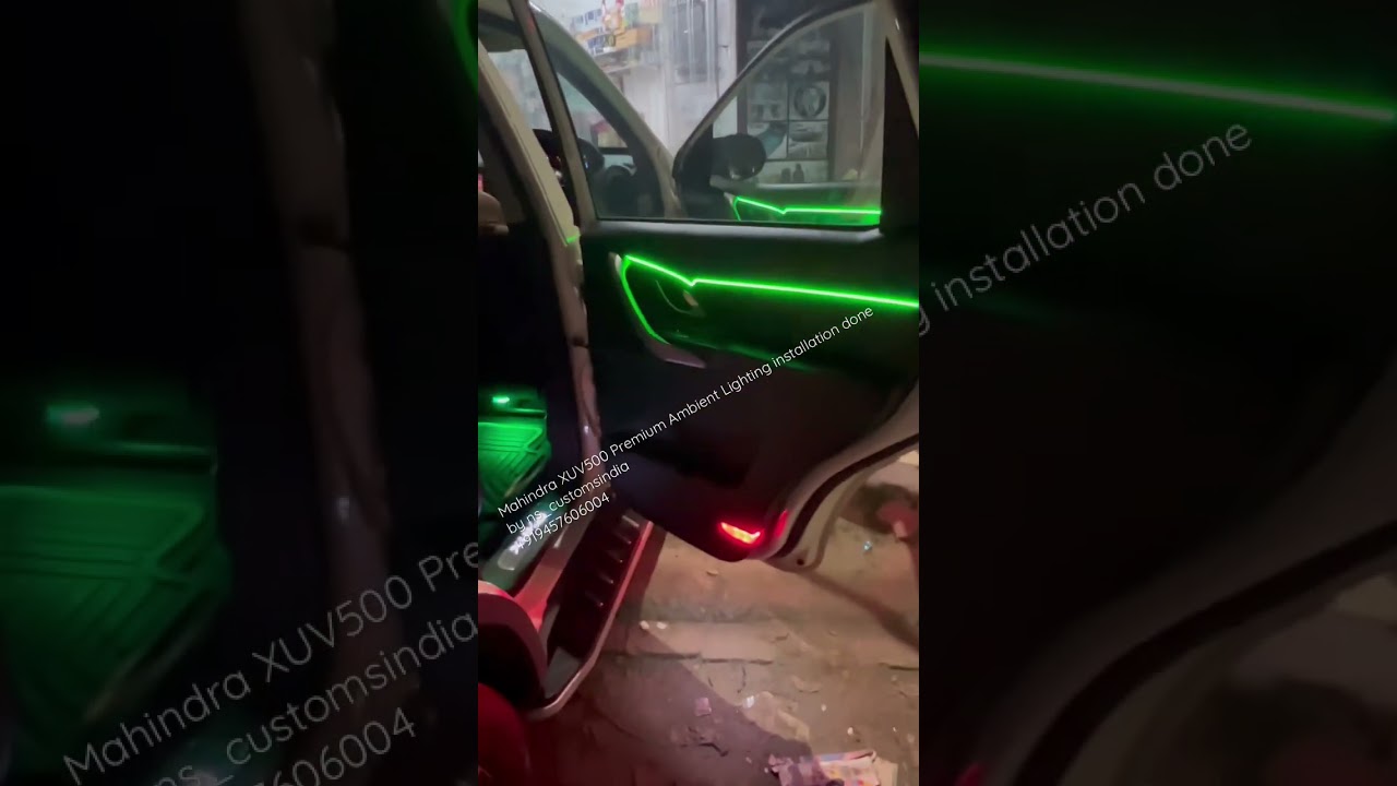 Ambient Lighting Mahindra XUV500 