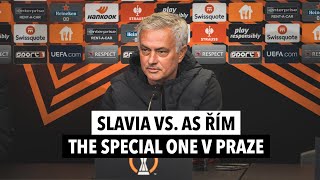 Přátelák se Slavií? Soupeře respektuji, proto mám trofeje, rýpl Mourinho do Sarriho