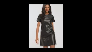 Leather and vinyl dresses 14