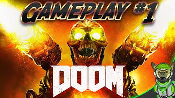 DOOM Gameplay Walkthrough Part 1 Mission 1 DOOM 4 Campaign (2016) (Doom 4 PS4/X1/PC 1080p 60fps)