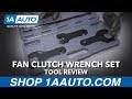 8pc Pneumatic Fan Clutch Wrench Set - Available at 1A Auto